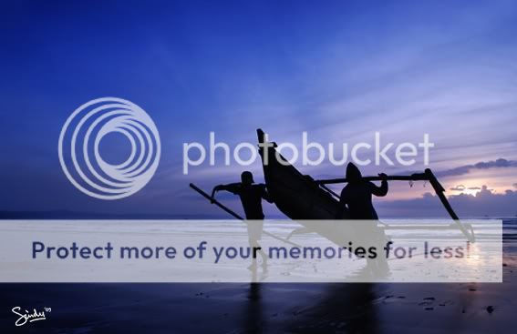 fajar, manusia, nelayan, sunrise